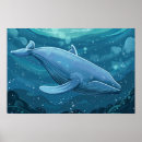 Pesquisar por desenhos animados da baleia artes pôsteres Mar
