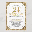 Pesquisar por 21 anos homens aniversário convites Ouro