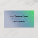 Pesquisar por serviços babysitting cartao de visita Azul