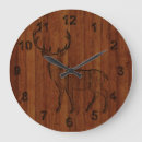 Pesquisar por efeito madeira relogios de parede Veado