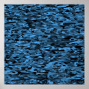 Pesquisar por camuflagem azul pôsteres Abstrato