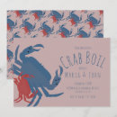 Pesquisar por de do caranguejo aniversário convites Lagosta