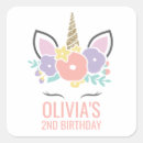 Pesquisar por unicórnio do aniversário adesivos Pastel