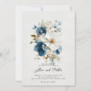 Pesquisar por floral branco azul casamento convites Primavera