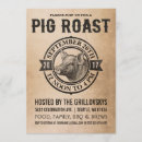 Pesquisar por porco assado convites Vintage