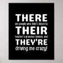 Pesquisar por professor inglês pôsteres Engraçado