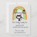 Pesquisar por kids halloween convites Gato preto