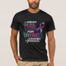 Pesquisar por do cancer de tiróide camisetas Sobrevivente de câncer