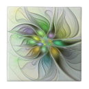 Pesquisar por flor do fractal azulejos For her