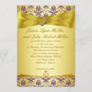 Pesquisar por damasco dourado casamento convites Simples