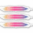 Pesquisar por instagram adesivos Mídia social