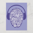 Pesquisar por música cartoes postais Tipografia