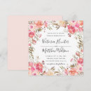 Pesquisar por floral romântico casamento convites Cor de rosa