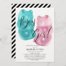 Pesquisar por revele bebê gravidez convites Azul