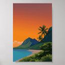 Pesquisar por tropical da praia pósteres pôsteres Pôr do sol
