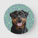 Pesquisar por desenho do cão relogios de parede For pets