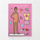 Pesquisar por boneca de papel cartoes For her