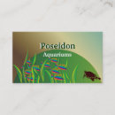 Pesquisar por peixes aquário cartao de visita Azul