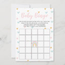 Pesquisar por baby shower bingo convites Menina