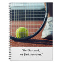 Pesquisar por jogador ténis espiral de cadernos de notas Bola