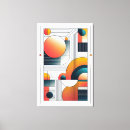 Pesquisar por listras coloridas impressão de canvas Geométrico