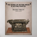 Pesquisar por máquina de escrever pôsteres Tipografia