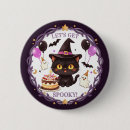 Pesquisar por gatos pretos botons For kids