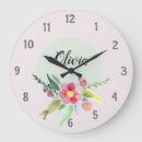 Pesquisar por primavera relogios de parede Floral