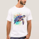 Pesquisar por pintura da tartaruga de mar camisetas Praia
