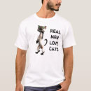 Pesquisar por amor real dos homens camisetas Gatos