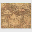 Pesquisar por mapa antigo papel de presente Europa