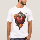 Pesquisar por coração do steampunk camisetas Mecânica