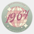 Pesquisar por aniversário 60 adesivos Rosa