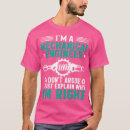 Pesquisar por engenheiro mecânico camisetas Emprego