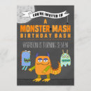 Pesquisar por monster mash convites Mash de monstro