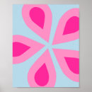 Pesquisar por floral azul pôsteres Rosa