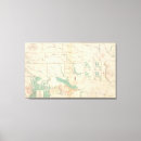 Pesquisar por cantão impressão de canvas Mapa