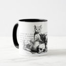 Pesquisar por arte do gato do vintage louças Animais
