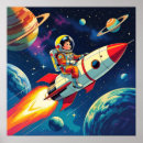 Pesquisar por foguete pôsteres Astronauta
