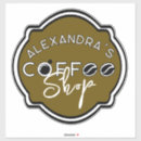 Pesquisar por logotipo café adesivos Compro de café