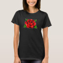 Pesquisar por os rosas são vermelhos camisetas Flor