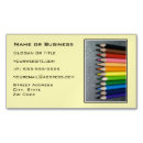 Pesquisar por colorido do lápis cartao de visita Cores