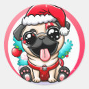 Pesquisar por pug natal adesivos Animais de estimação