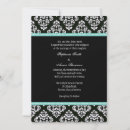 Pesquisar por do damasco casamento convites Preto e branco
