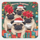 Pesquisar por pug natal adesivos Animais