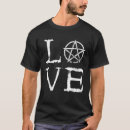 Pesquisar por símbolos ocultos camisetas Gótico