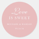 Pesquisar por o amor é doce adesivos Simples