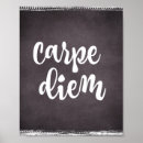 Pesquisar por carpe diem pôsteres Moderno