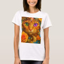 Pesquisar por gatos florais camisetas For him