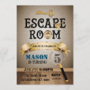 Pesquisar por escape convites Da sala de escape